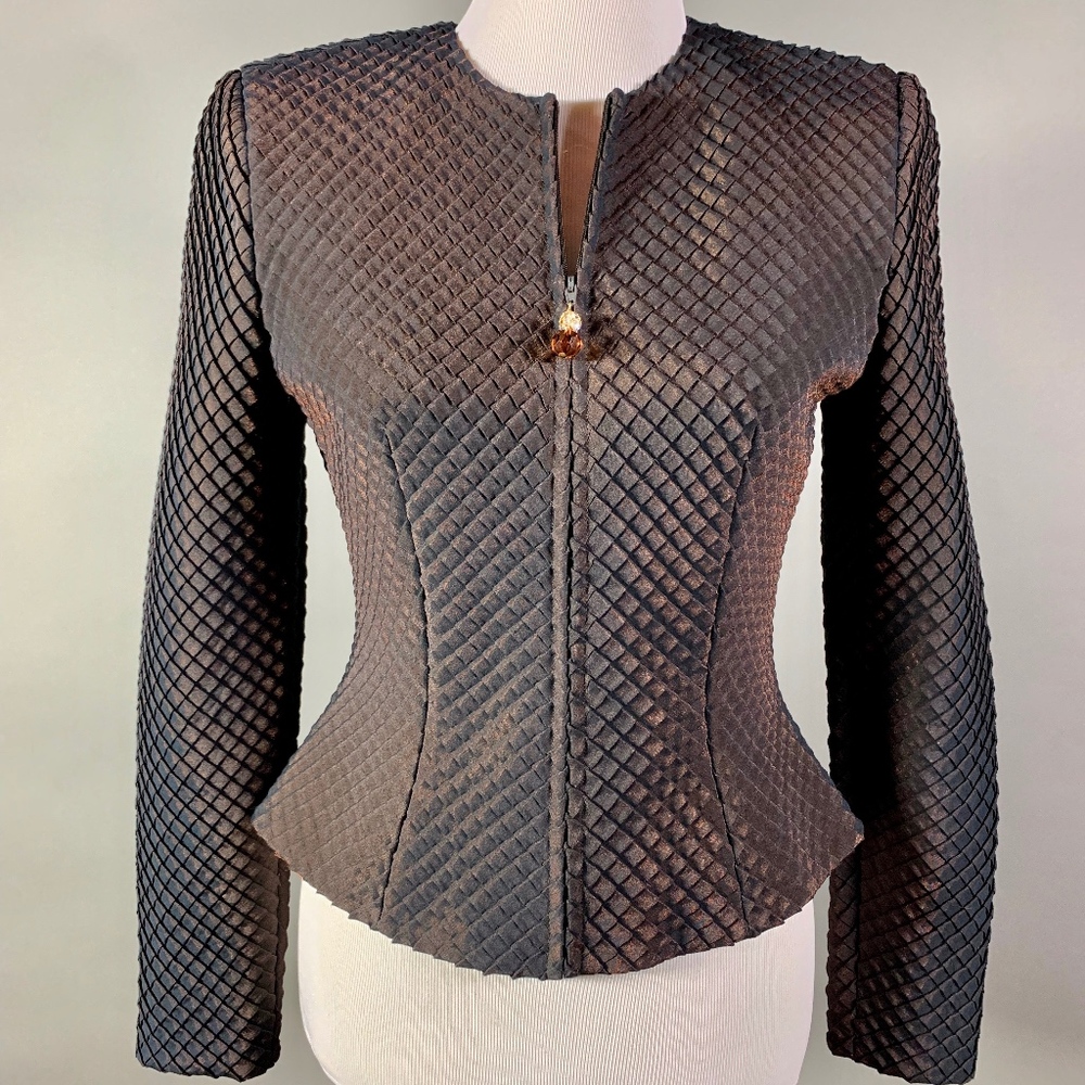 Flores & Flores Shimmering Bronze Jacket